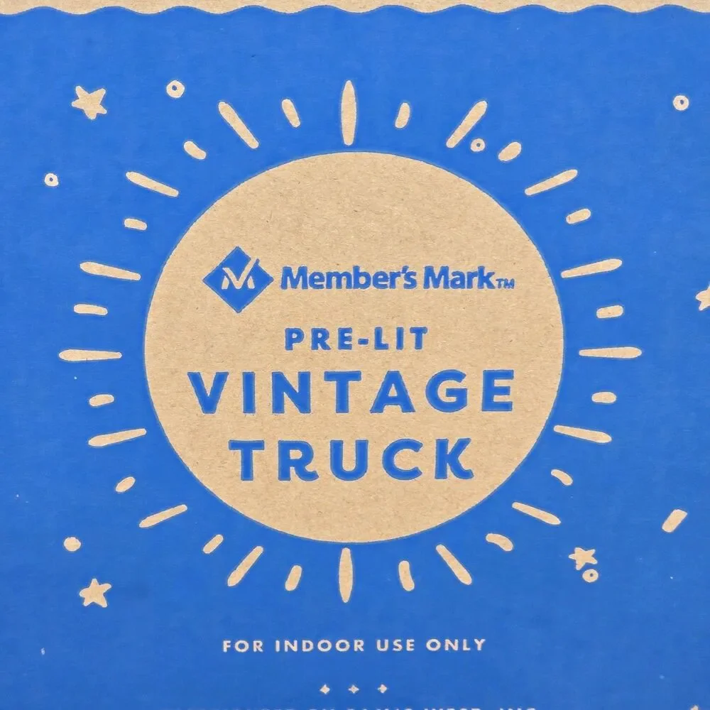 Members Mark Prelit Vintage Trucks July4th